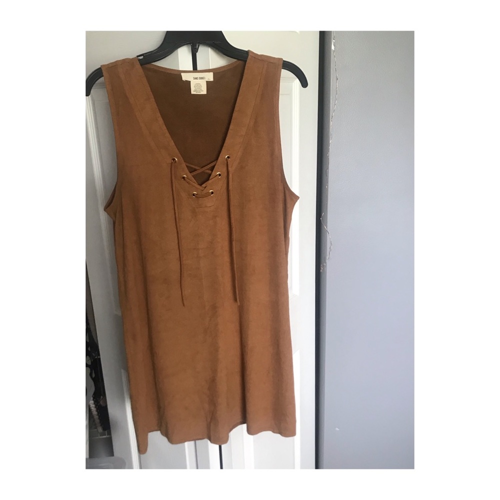 Suede Dress
